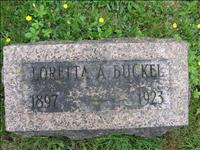 Buckel, Loretta A